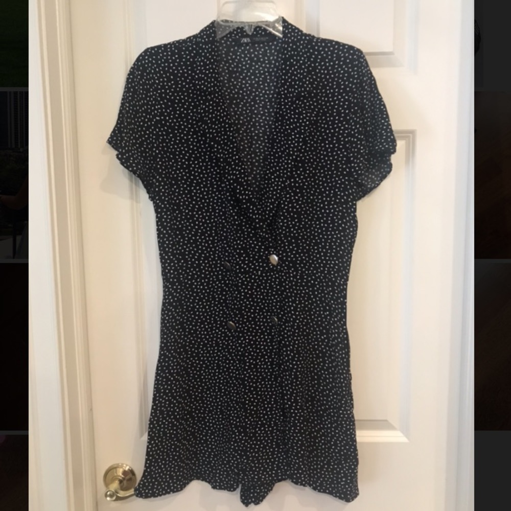 Zara Short Sleeve Flowy Dress